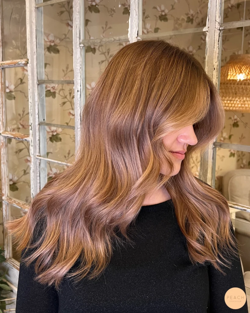 Teddy bear bronde hair color 🤎