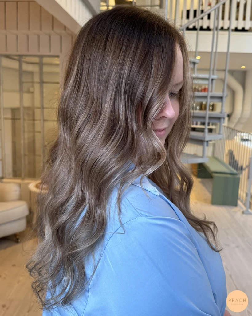 Back to brown hair color