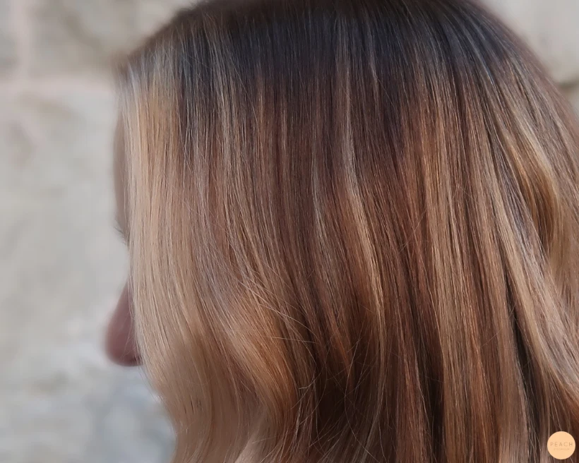 Bronde / balayage hårfärg