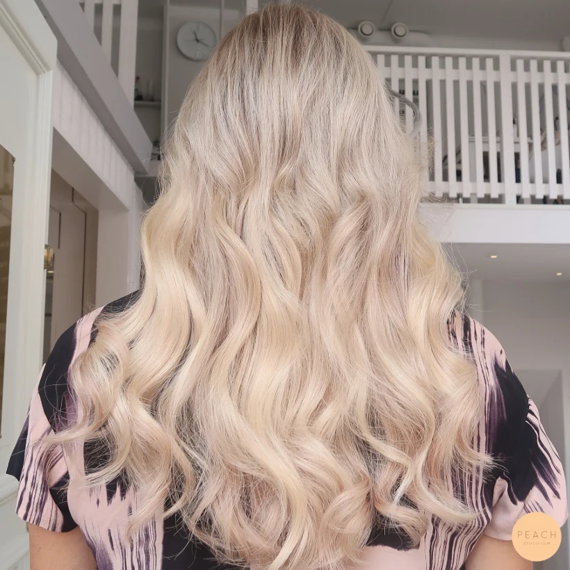 fullförlängning Hairtalk Färgförändring