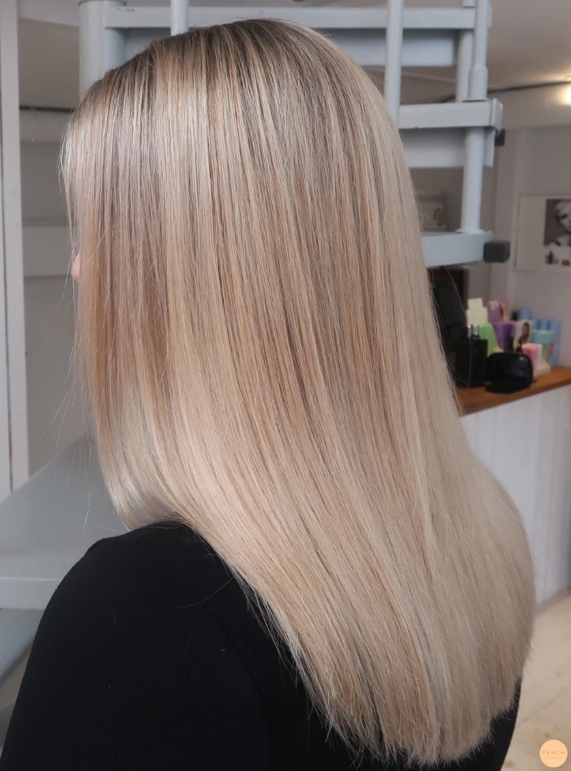 Färgkorrigering blond