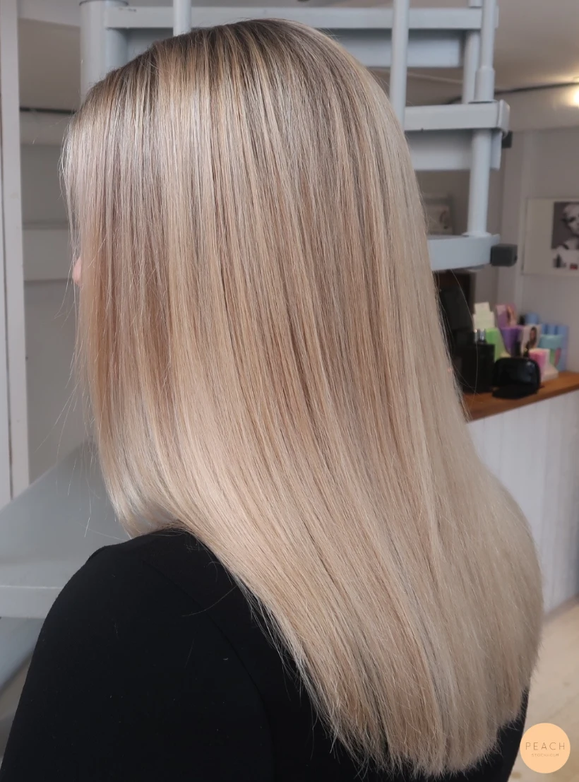 Färgkorrigering blond