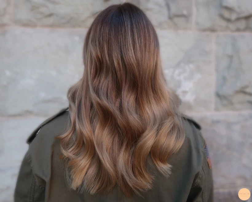 Bronde / balayage hårfärg