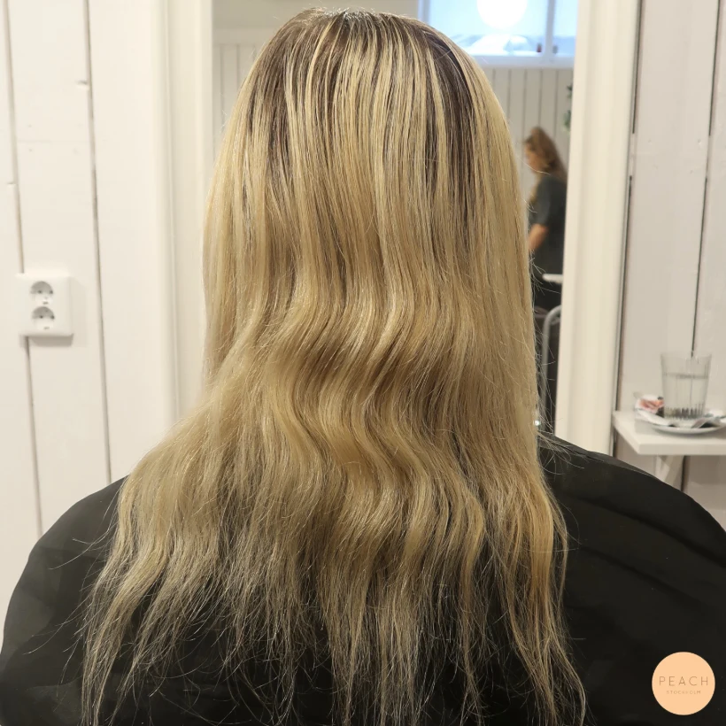 Hairtalk förlängning Stockholm blond