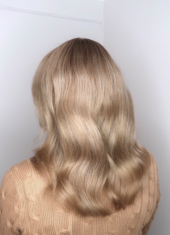 Balayage blond kall