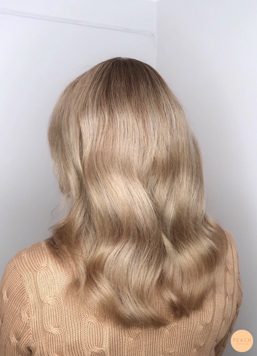 Balayage blond kall