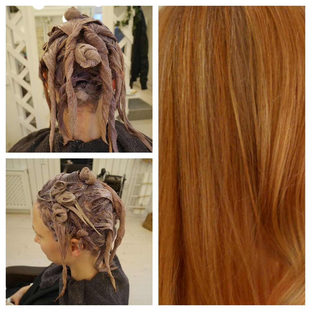 Molten metal hair