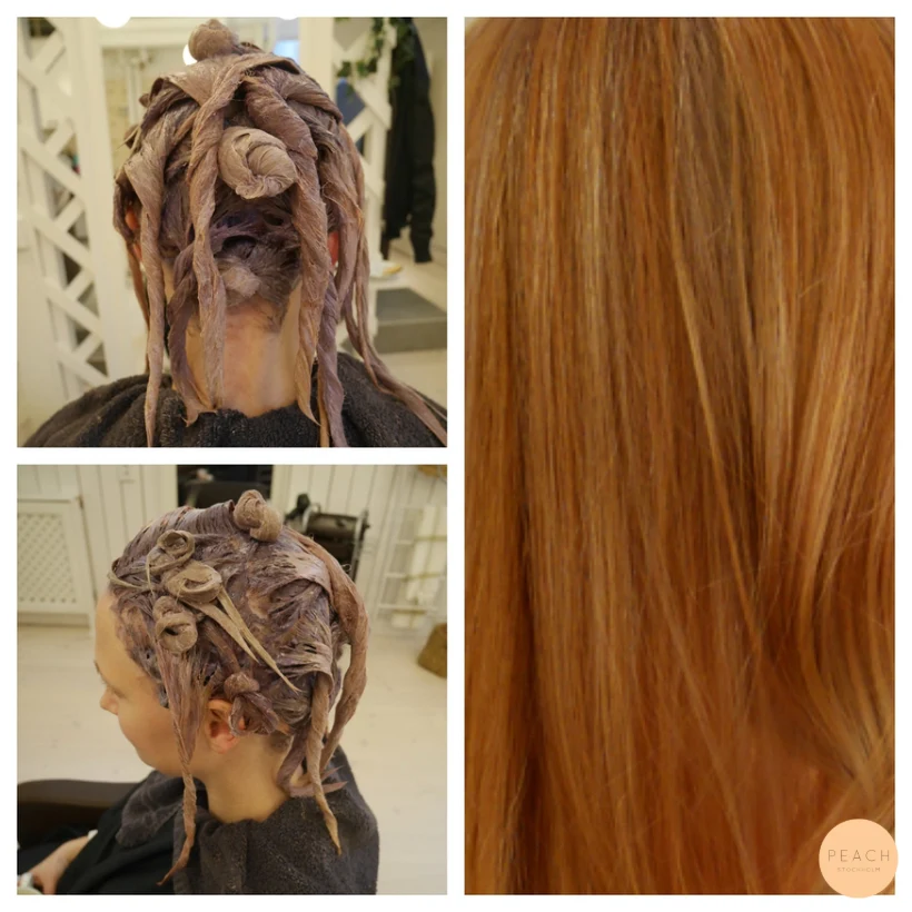 Molten metal hair