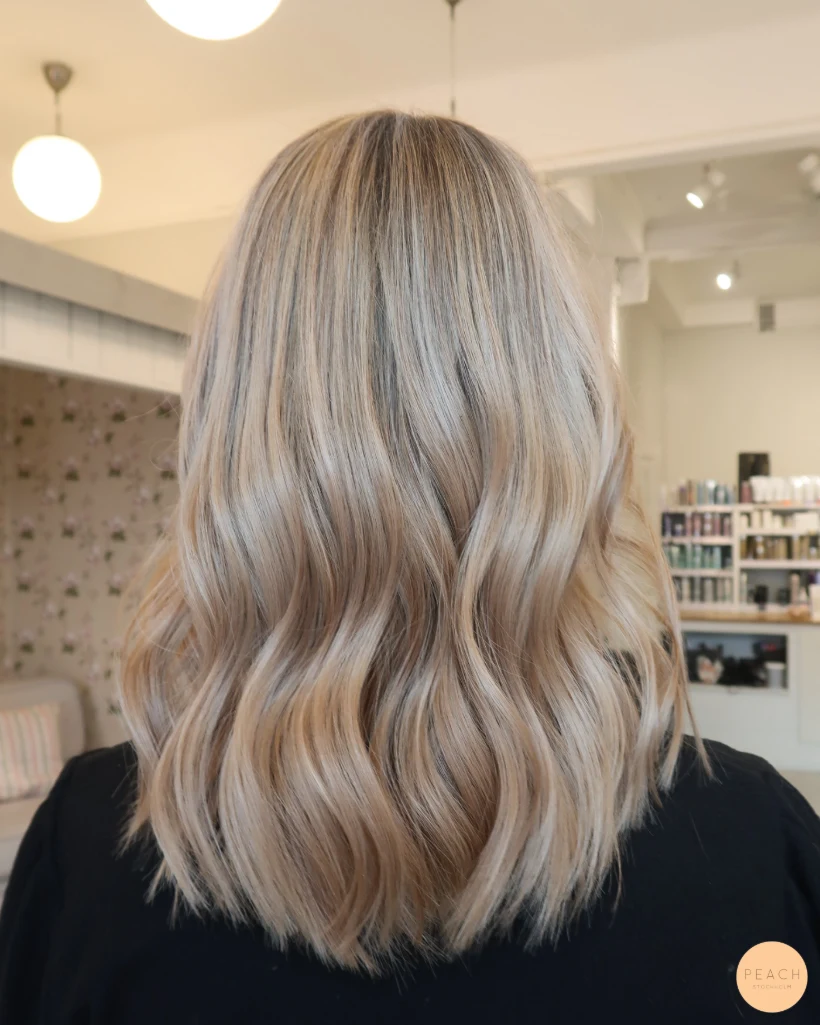 Lyxig krämig guld beige
