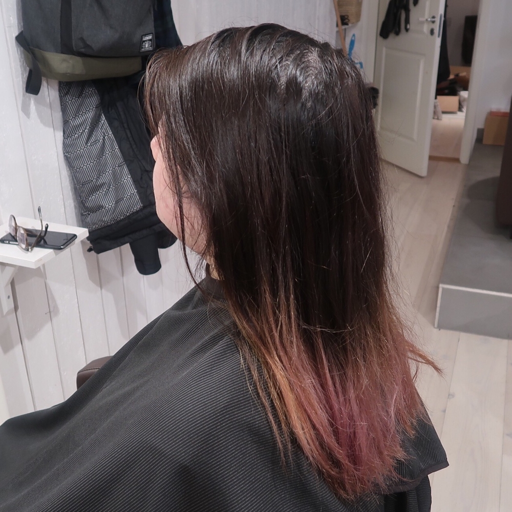 Kort frisyr med undercut