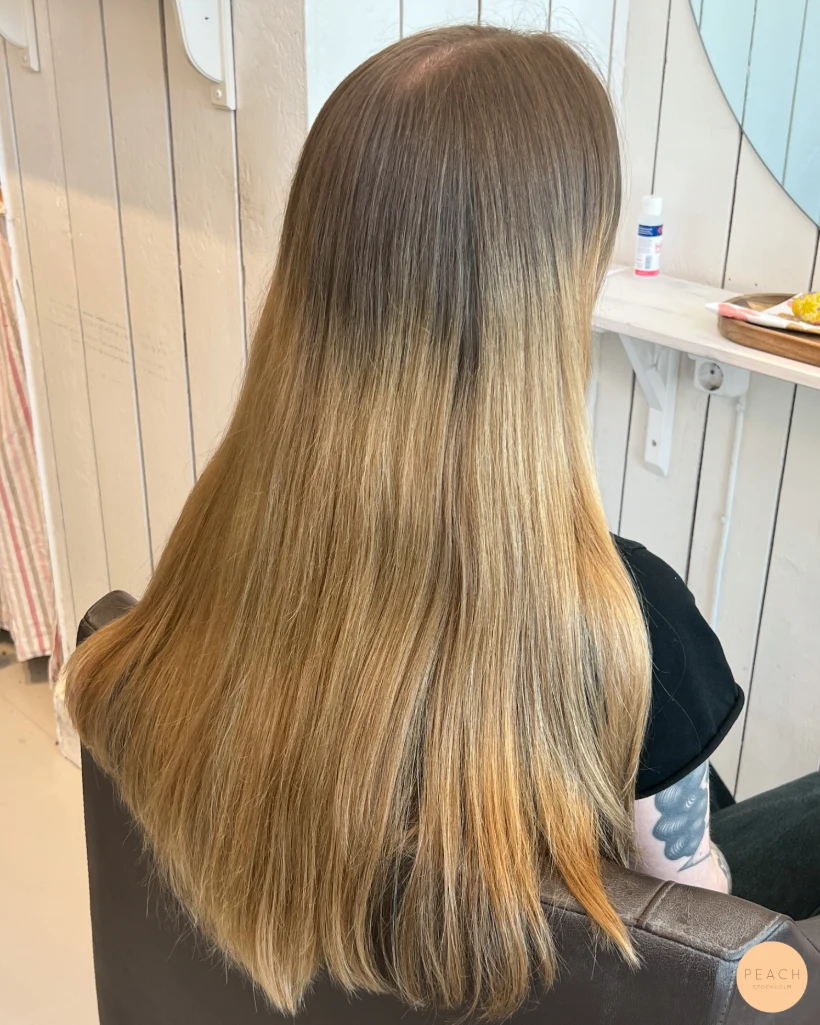 Gold hair
