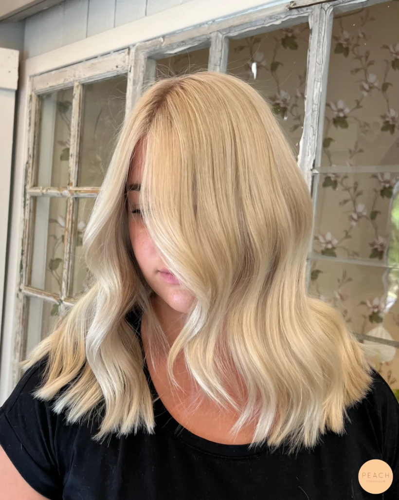 Light beige blonde hair ✨🌟