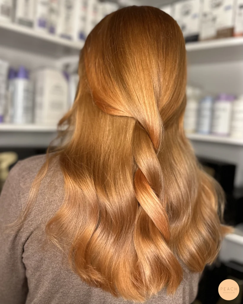Koppar blond med extra glans