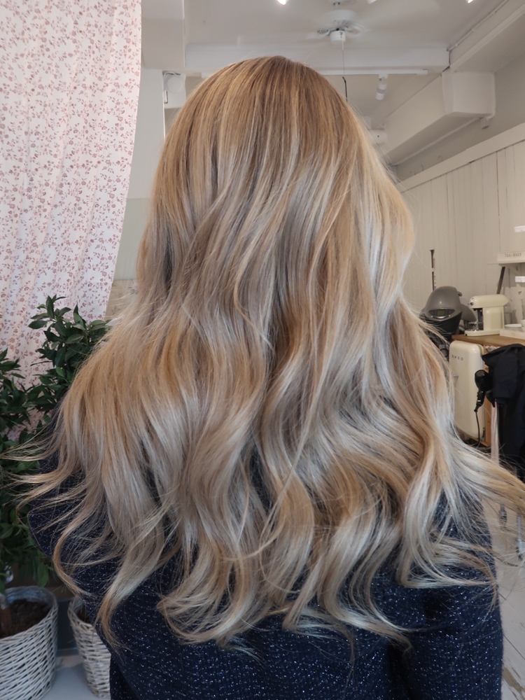 Sommar balayage slingor