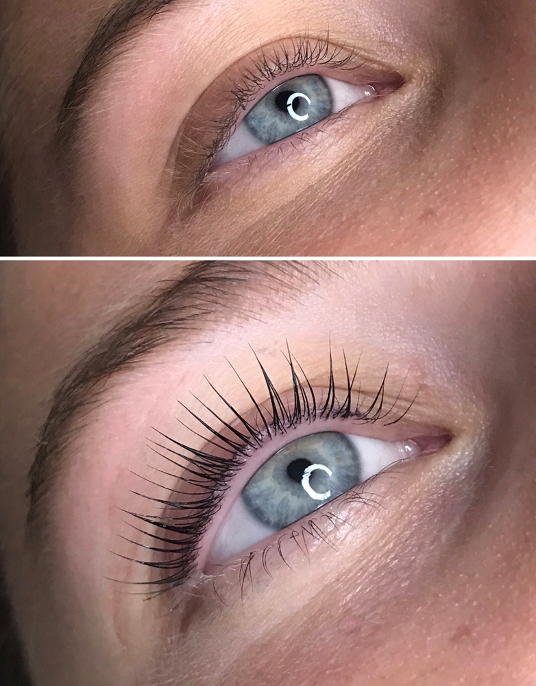 Yumi keratin lash lift – salongsresultat av Amanda Da Silva, 27 juni 2019