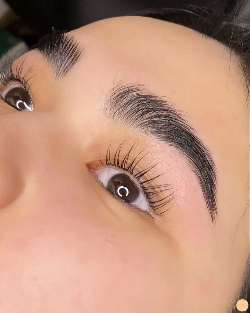 Lashlift före efter