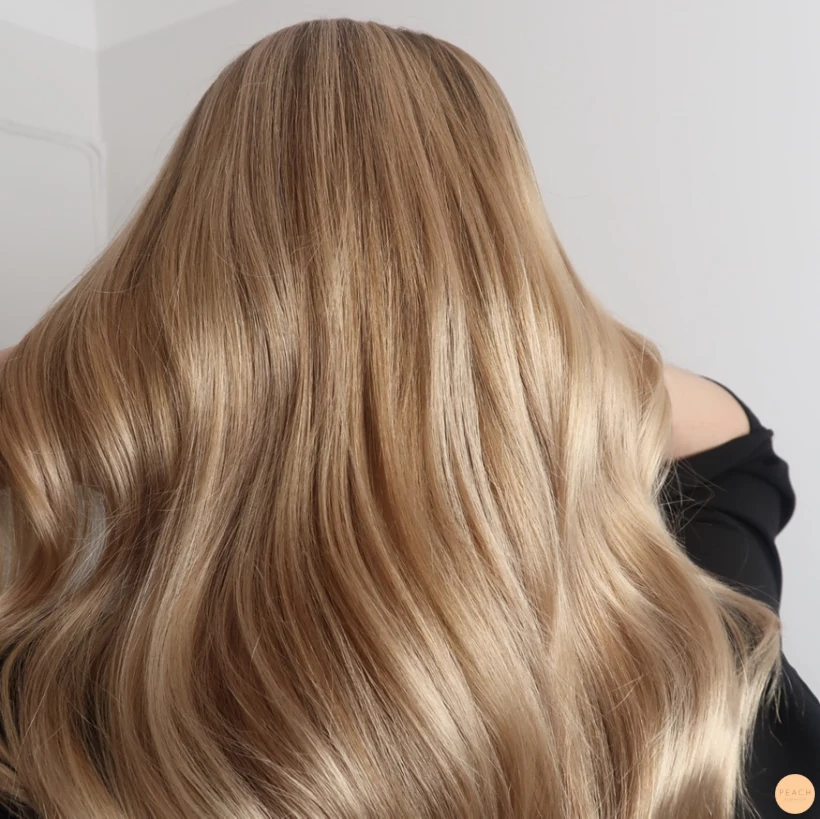 Mjuk varm balayage