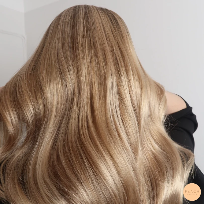 Mjuk varm balayage