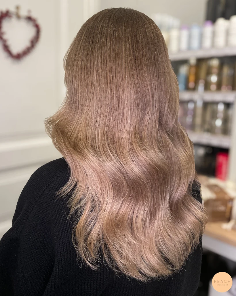 Latte hair color 🧋 ✨