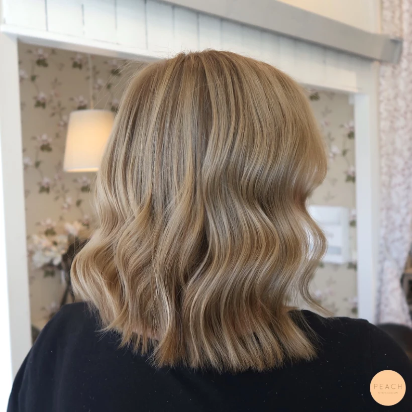 Naturlig beige blonde