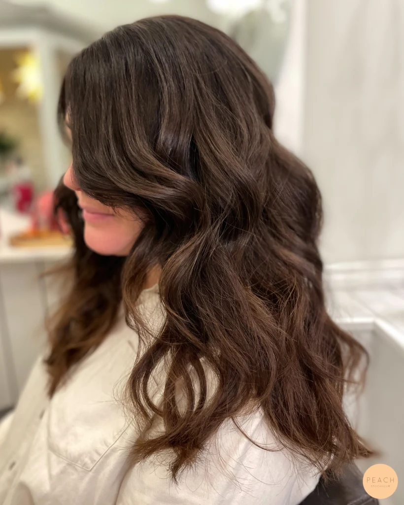 Dark shadow hair color