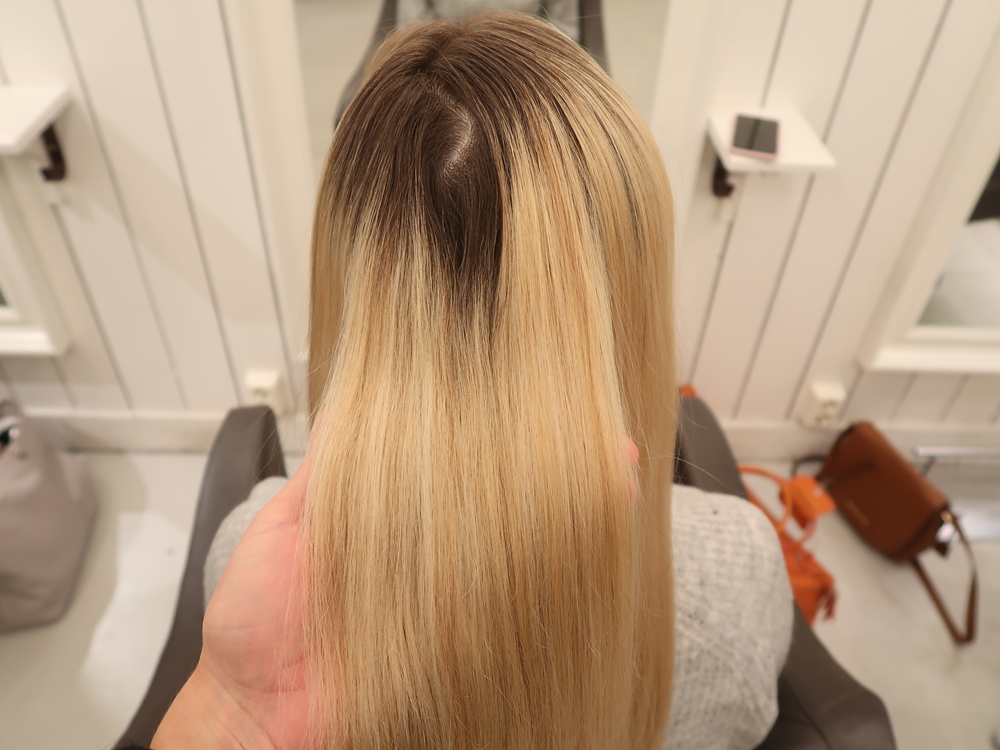Blond balayage