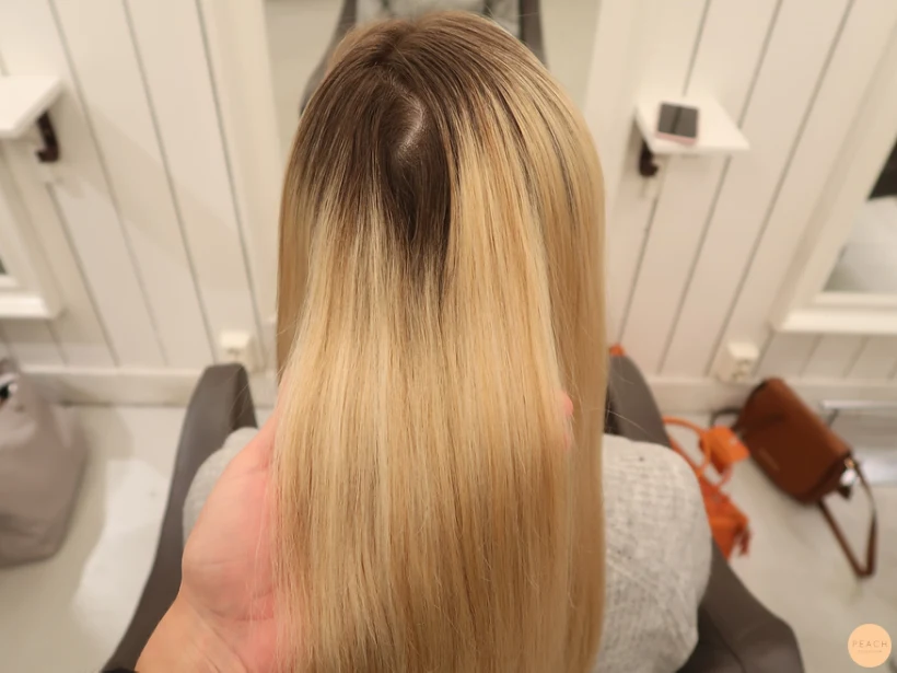 Blond balayage