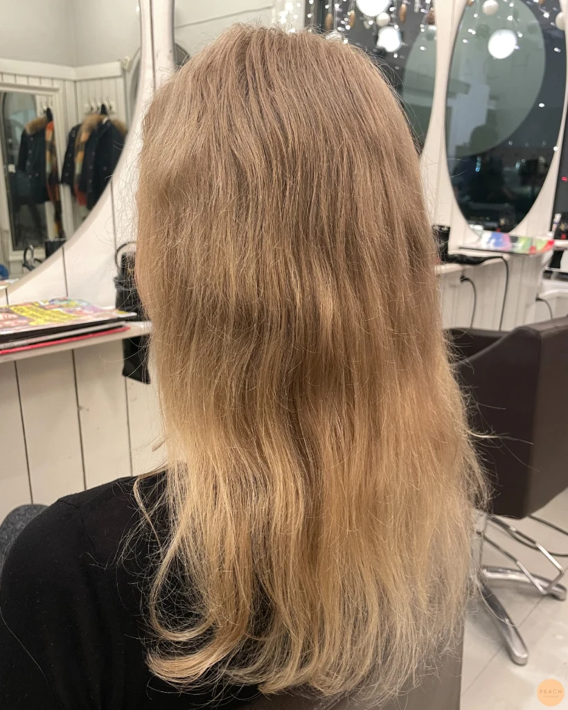 Cool and Creamy blonde hair