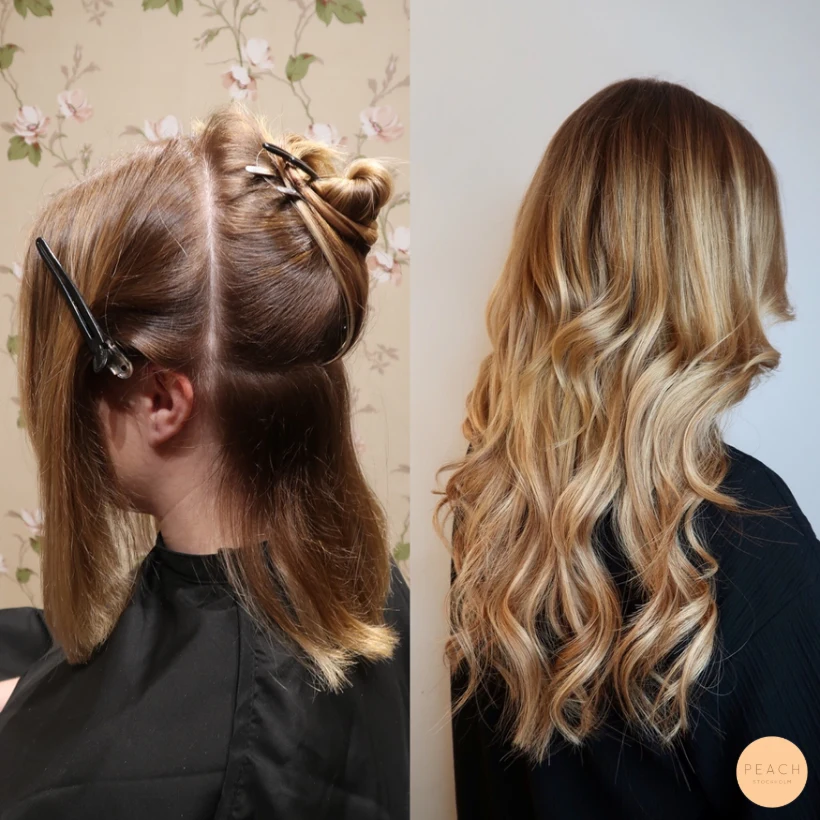 Hairtalk extensions – salongsresultat av Jennie Andersson, 13 februari 2018