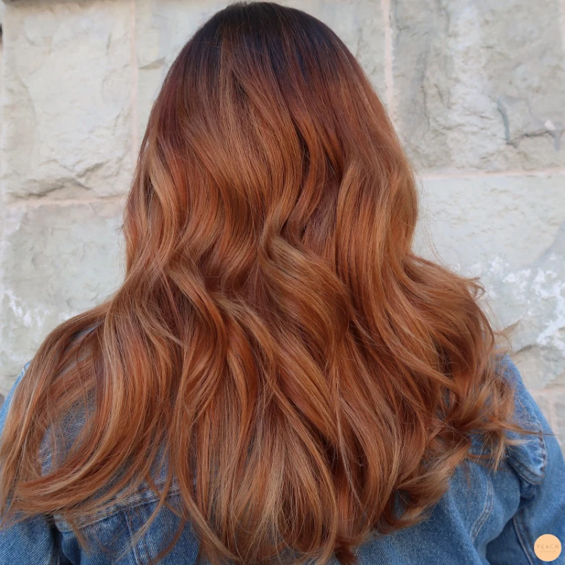 Balayage koppar