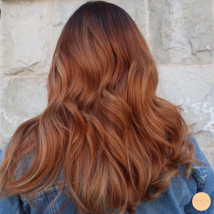 Balayage koppar