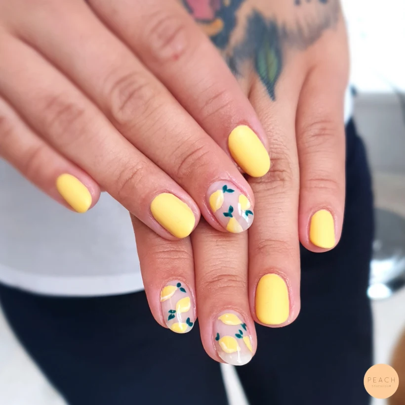Lemon nails