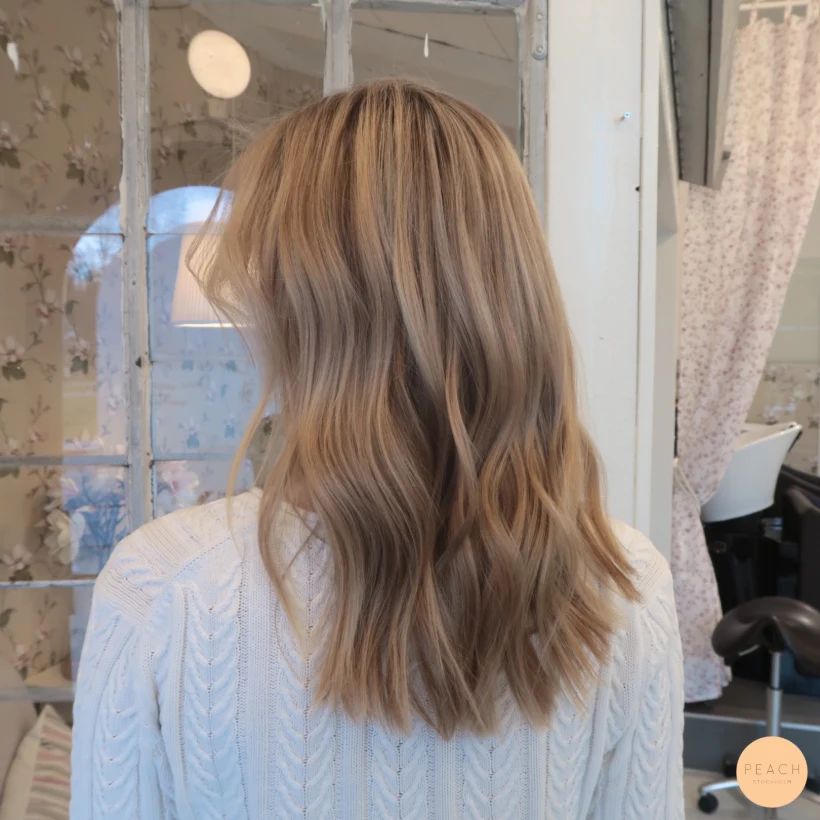 Soft beige blonde