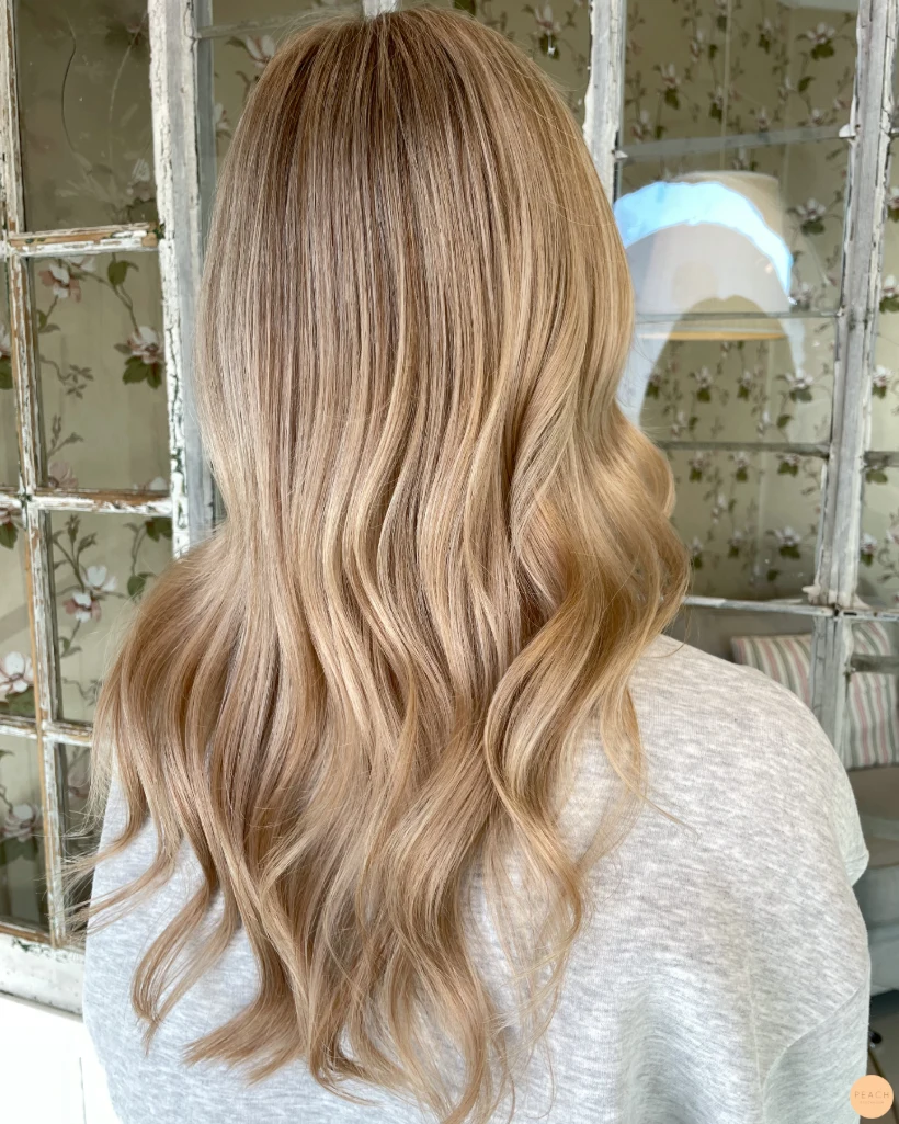 Krämig blond