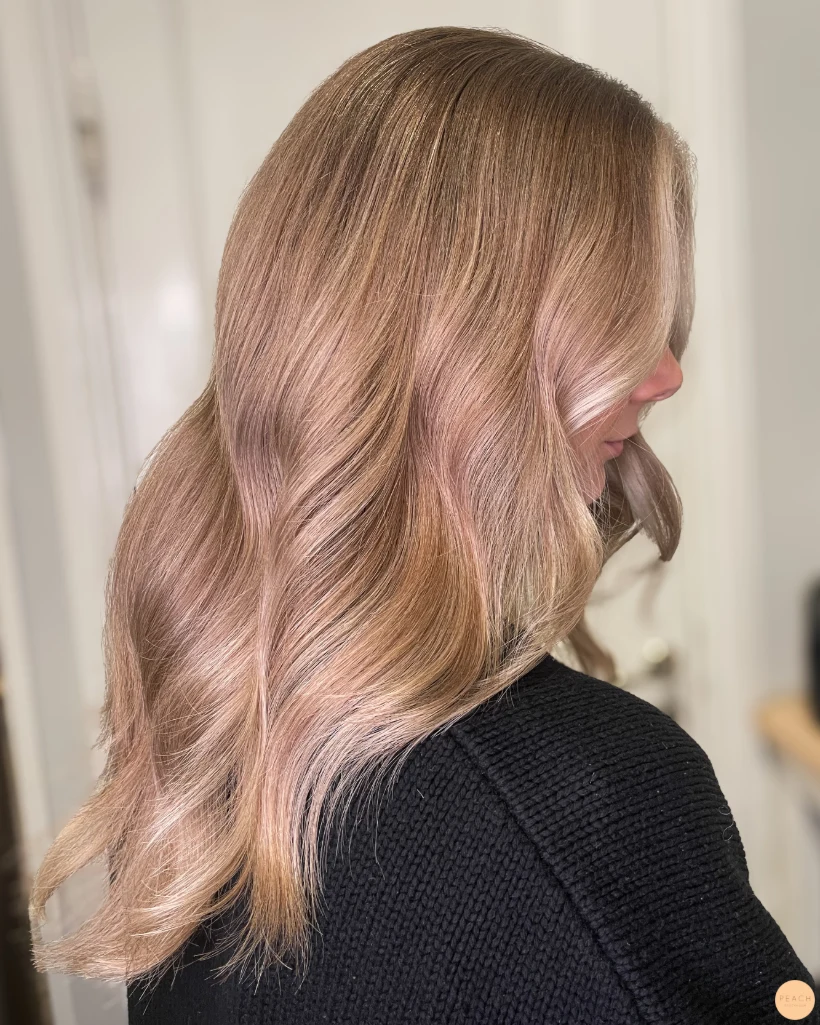 Latte hair color 🧋 ✨