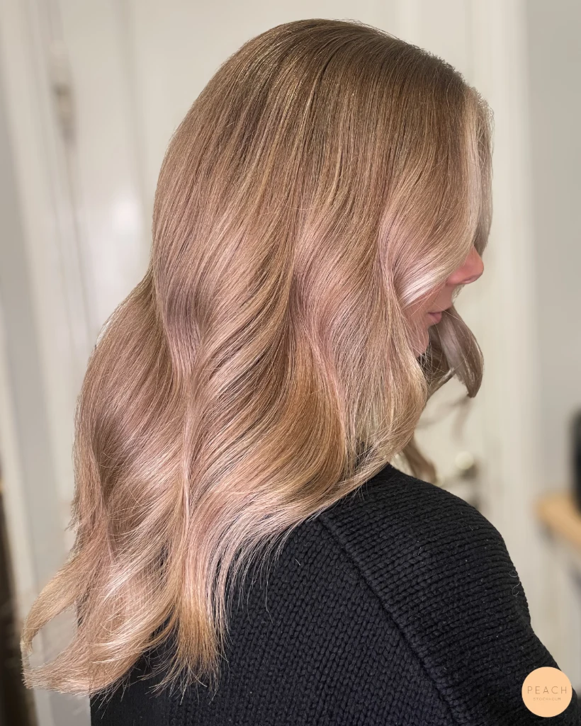 Latte hair color 🧋 ✨