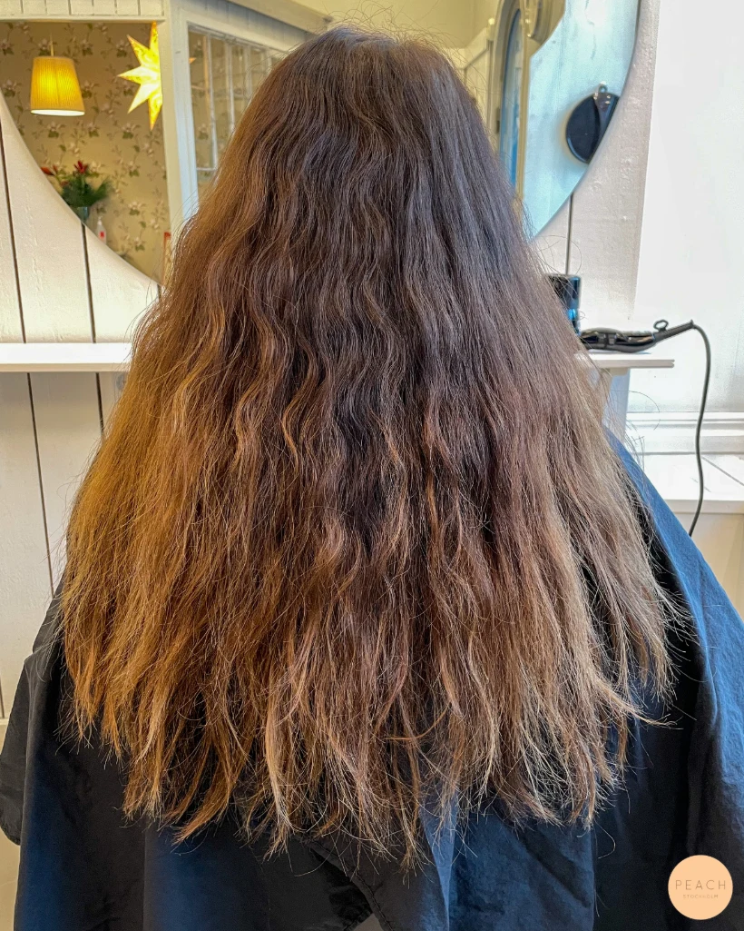 Dark shadow hair color