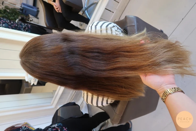Balayage kalla slingor