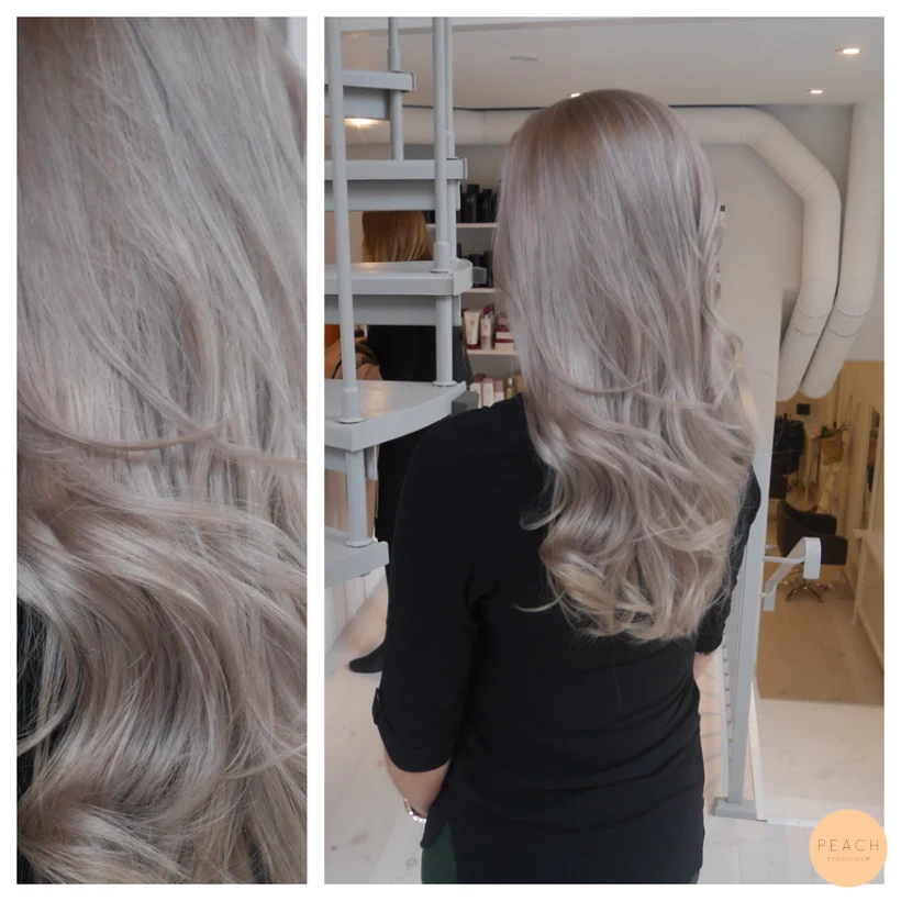 Grey hair color