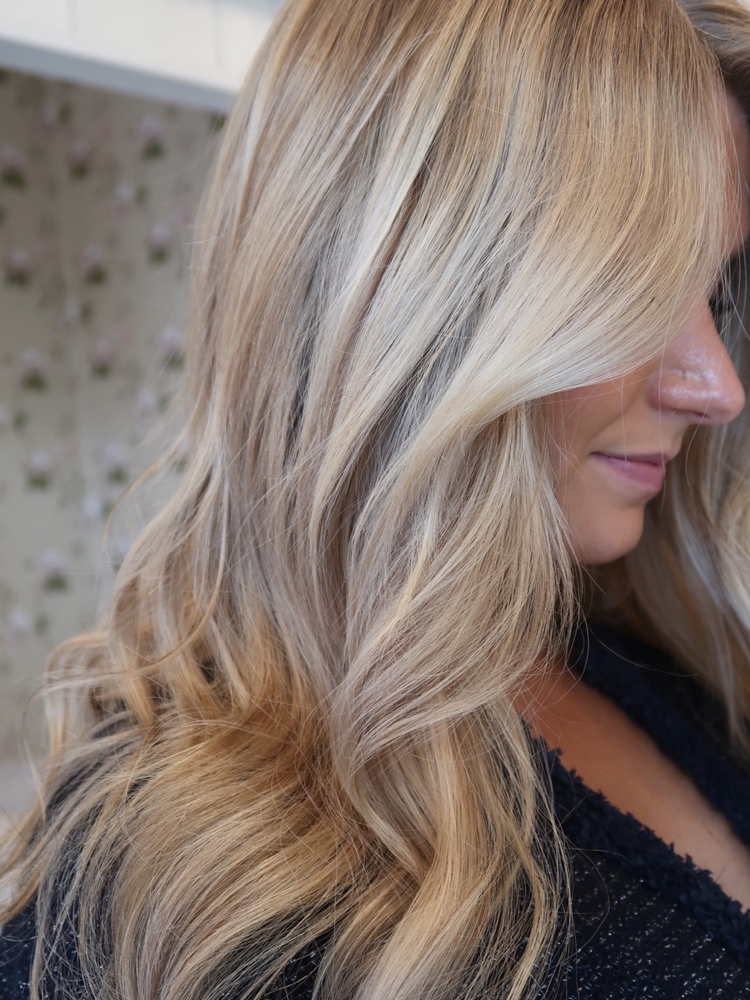 Sommar balayage slingor