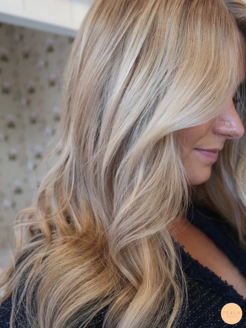 Sommar balayage slingor