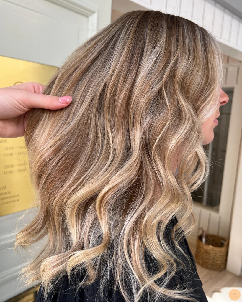 Balayage blond