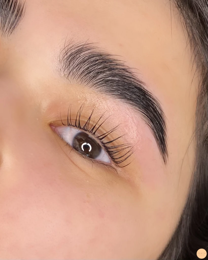 Lashlift före efter
