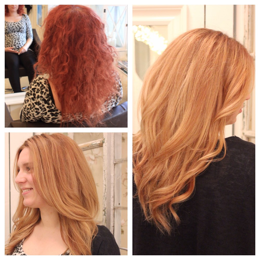 Strawberry blonde