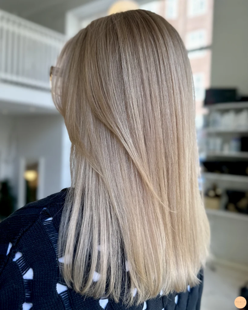 Honey vanilla blont hår