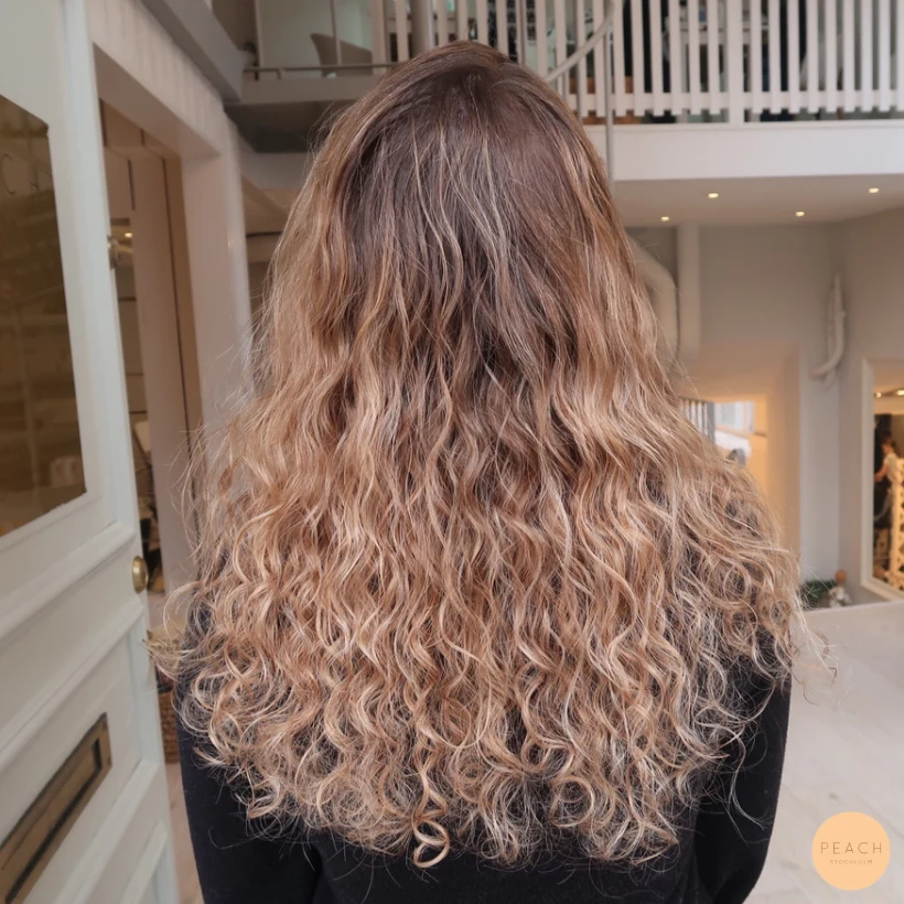 Peach - strawberry blond
