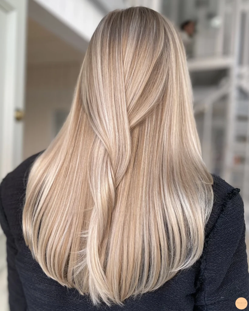 Blonda slingor