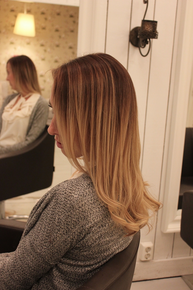 Ombre med Hairtalk extensions