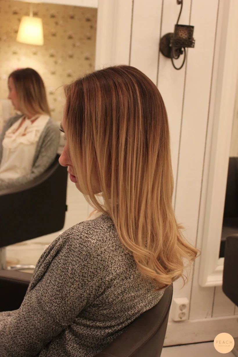 Ombre med Hairtalk extensions