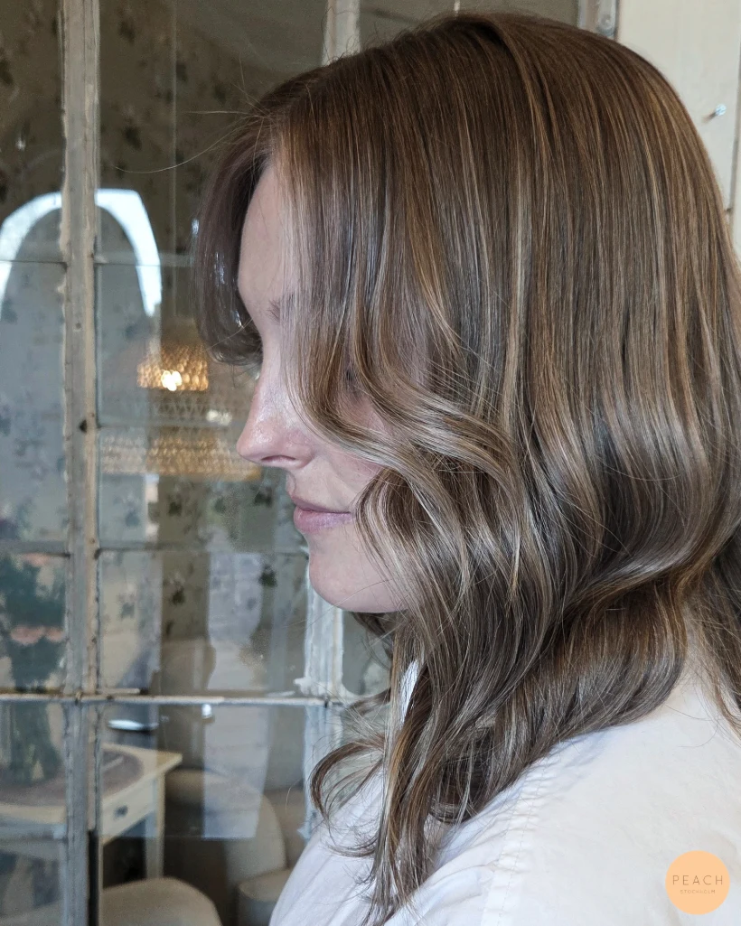 Från blond till bronde med mjuka lowlights